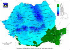Csíkszeredában volt az egyik lehidegebb hajnal