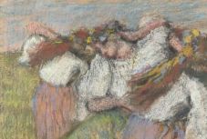 Ukrán táncosokra cserélték Degas Orosz táncosok című művének címét
