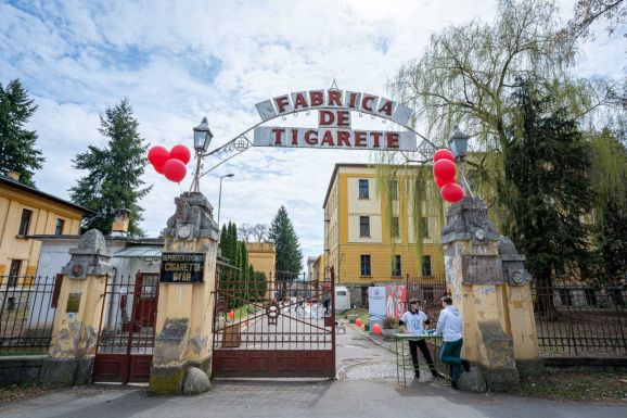 A sepsiszentgyörgyiek birtokba vették az egykori dohánygyárat