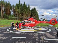 Használatra kész a csíkszerdai kórház helikopter-leszállópályája