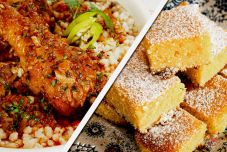 Csirkepörkölt tarhonyával és édesmálé a hétvégére