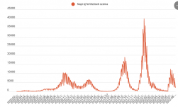Több mint 2500 új fertőzöttet jelentettek