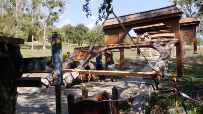 Újabb értékes darabbal bővült a szejkefürdői székelykapuk sora