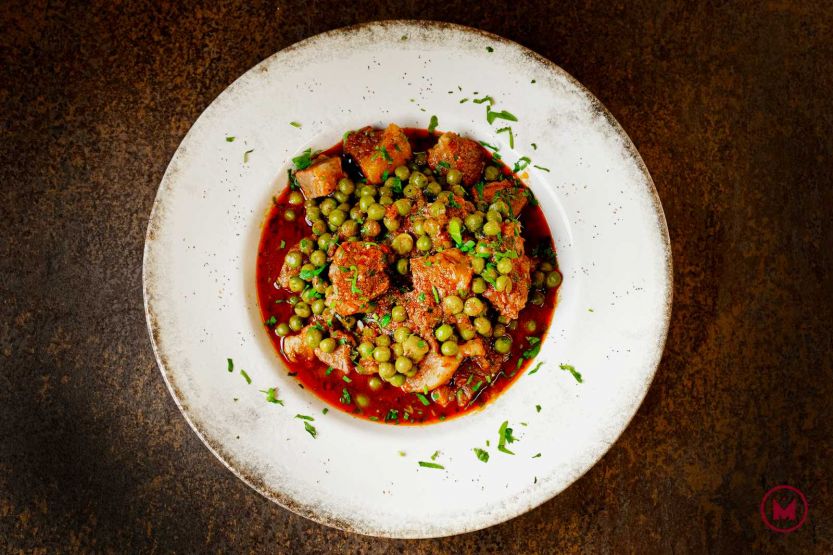 Erdély ízei: sertéshúsos zöldborsóragu