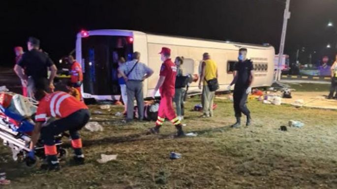 Elhagyta a kórházat az ukrajnai állampolgárokat szállító autóbusz balesetének 19 sérültje