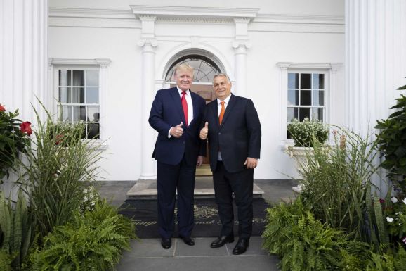 Orbán Viktor Donald Trumppal tárgyalt az Egyesült Államokban