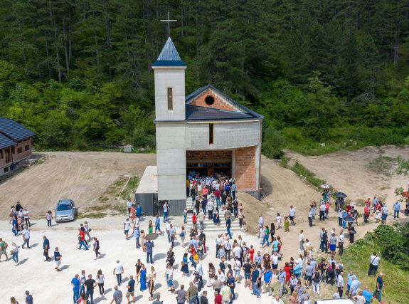 Katolikus templomot épített egy muszlim férfi Boszniában