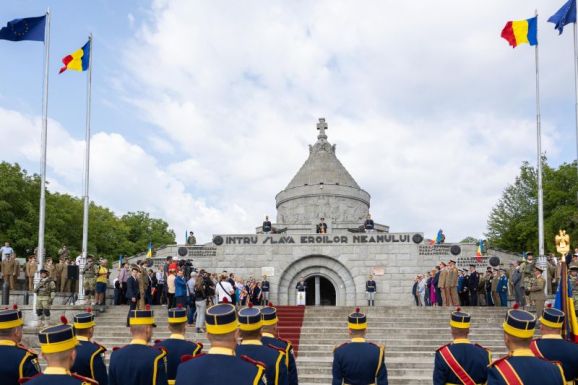 A mărăşeşti-i csatára emlékeztek a román állami vezetők