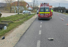 Belehalt sérüléseibe egy férfi, aki tiltott helyen és figyelmetlenül kelt át az úttesten 