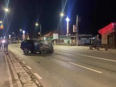 Három autó ronccsá törött hétfő éjjel Szászfenesen