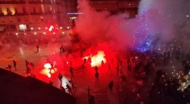 A vb-elődöntő után Montpellier-ben csaptak össze a marokkói és a francia drukkerek