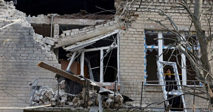 Ukrán rakétacsapás ért egy luhanszki települést