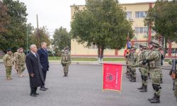 Iohannis: a caracali portugál kontingens jelentősen hozzájárul Románia védelméhez és biztonságához