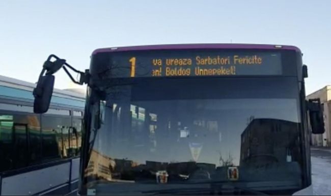 Figyelem: változik a buszok menetrendje az ünnepi időszakban Kolozsváron