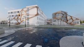 Futurisztikus kinézetű iskolát építenek Nagyváradon