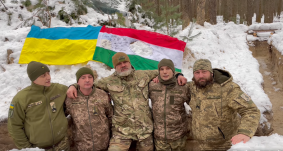 Így ünneplik a karácsonyt az orosz-ukrán fronton harcoló kárpátaljai magyar katonák (VIDEÓ)