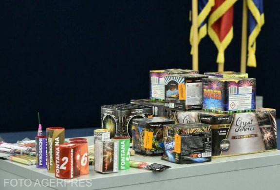 Több mint 18 ezer kilogramm pirotechnikai eszközt foglalt le a rendőrség