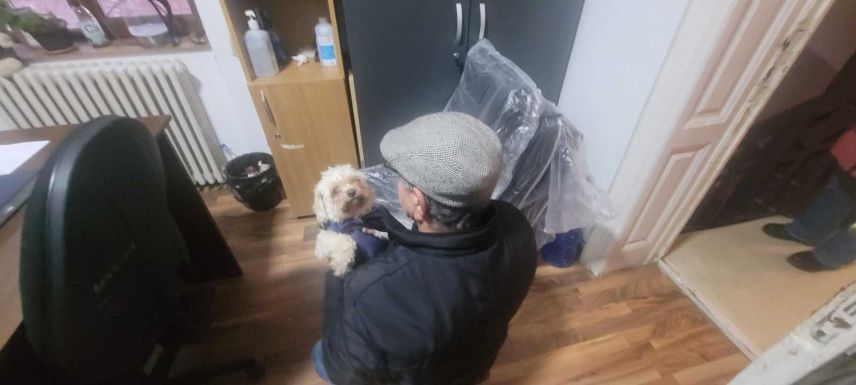 Két év után megtalálta elveszett kiskutyáját a gazdája Bukarestben