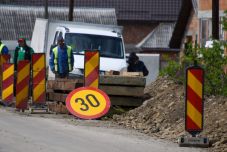 Földcsuszamlás miatt felújítási munkálatok zajlanak a Királyhágón