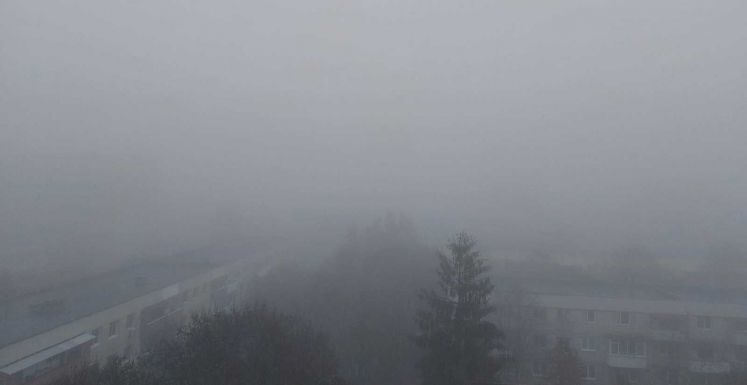 Sűrű köddel indul a péntek reggel Kolozs megyében is