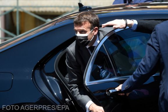 Macron Johnsonnal és Stoltenberggel egyeztetett moszkvai és kijevi útja előtt