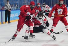 Peking 2022: „maszkos” meccsen nyert a kanadai női hokiválogatott