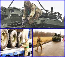 Szerda este megérkezik a Németországból átvezényelt amerikai katonák felszerelésének egy része