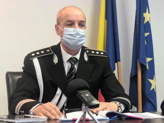 Háromszéken erőteljes rendőri jelenléttel fegyelmezik az autóvezetőket