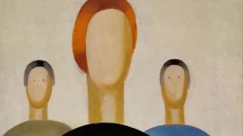 Unatkozott az orosz biztonsági őr, ezért szemeket rajzolt golyóstollával egy meglehetősen értékes festményre