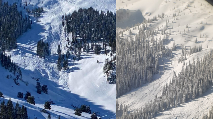 Lavina temetett maga alá egy menedékházat a Radnai-havasokban