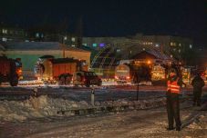 Orosz védelmi tárca: páncélosok indultak vissza a helyőrségükbe vasúton