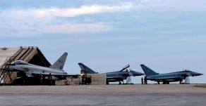 A német légierő három vadászgépe érkezett járőrszolgálatra Romániába