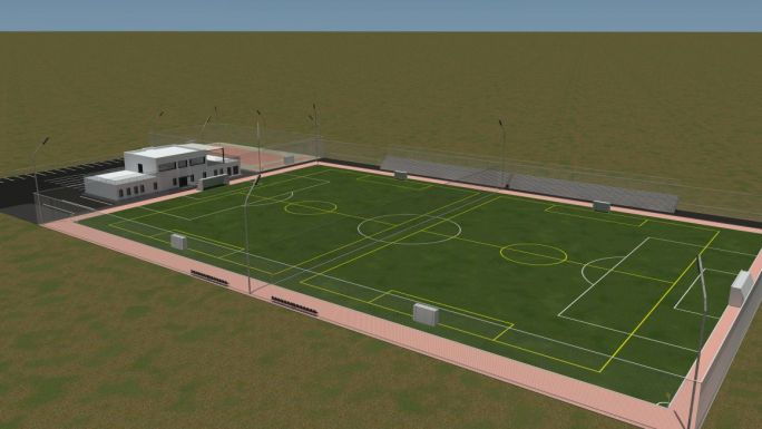 Új sportlétesítményt építenek Érmihályfalván