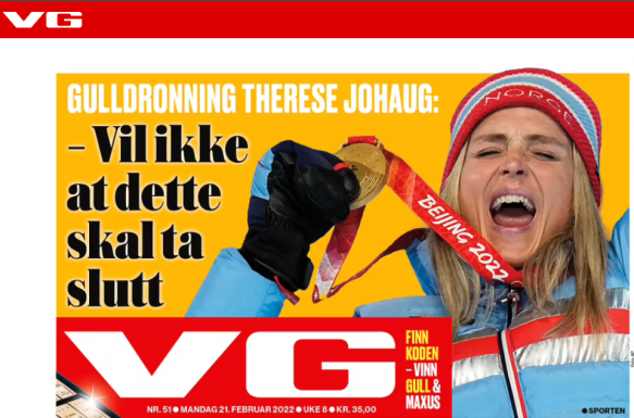 Norvégia világelső az egy főre jutó olimpiai aranyak listáján