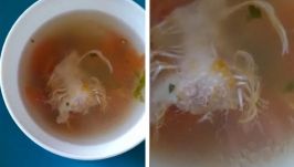 „Amikor megláttam, azonnal rosszul lettem és hánytam” – gusztustalan levest adtak a kórházban