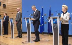 A NATO és az EU együttesen ítéli el az orosz katonai beavatkozást