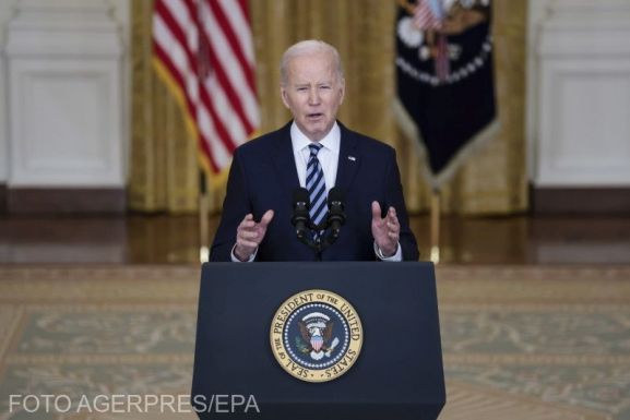 Biden: Putyint terheli a teljes felelősség az Ukrajna elleni támadásért