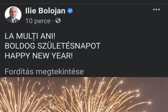 A szándék megvolt, mégsem sikerült az újévi jókívánság