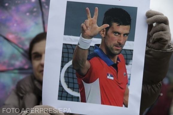 AusOpen: pert nyert Novak Djokovics, szabadul a karanténszállodából