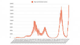 FRISSÍTVE – Csökkent az új megfertőződések, de megduplázódott az elhalálozások száma