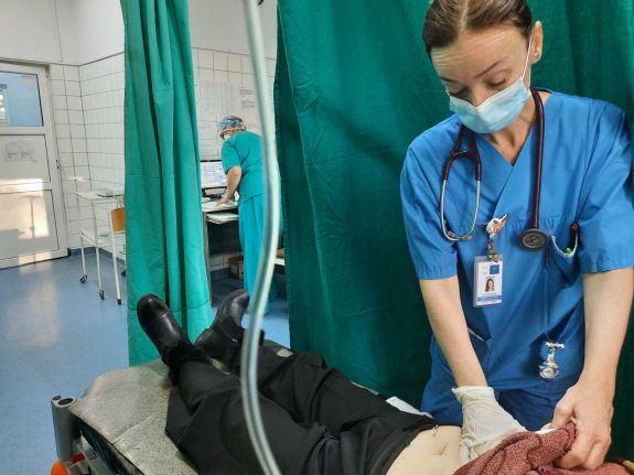 Ismét Covid-osztállyá alakítják a csíkszeredai kórház belgyógyászatát