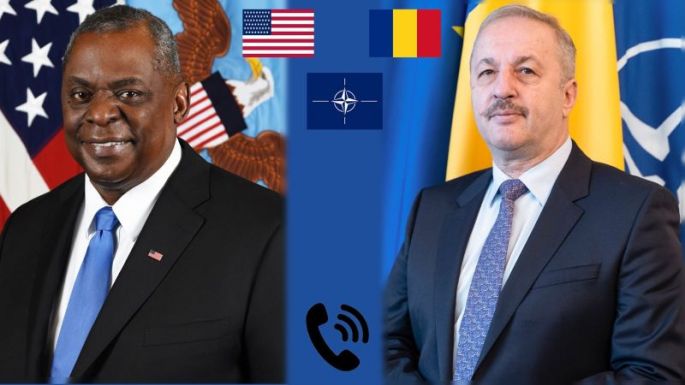 Telefonon tárgyalt amerikai hivatali kollégájával Vasile Dîncu védelmi miniszter