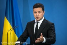 Az ukrán elnök szerint nincs nagyobb veszély az orosz–ukrán határon, mint tavaly volt