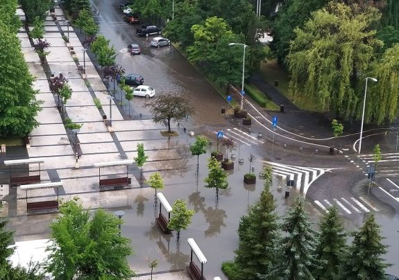 Áramszünet volt kétezer csíkszeredai háztartásban a vihar miatt