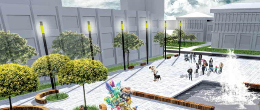 A központi márványtér teljes átalakítására készülnek Zilahon