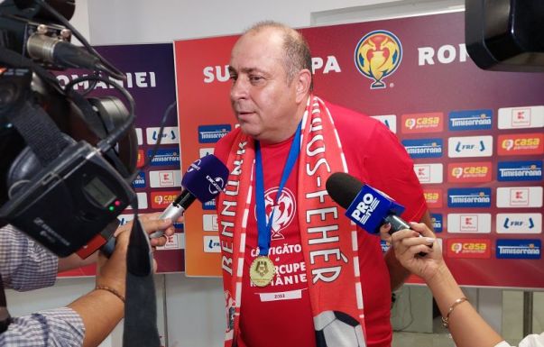 A Szuperkupa-győzelem után is reális célokat tűz a csapat elé a Sepsi OSK elnöke