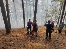 Ötödik napja ég a száraz növényzet Hargita megye északi részén