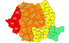 Másodfokú riasztás: erős szél, elszórtan jégeső várható Erdélyben