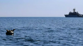 Tengeri aknát találtak és semmisítettek meg a Fekete-tengeren Eforie partjainál