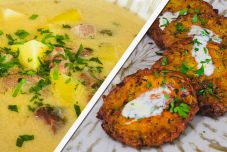 Kaszásleves és tökfasírt a hétvégére